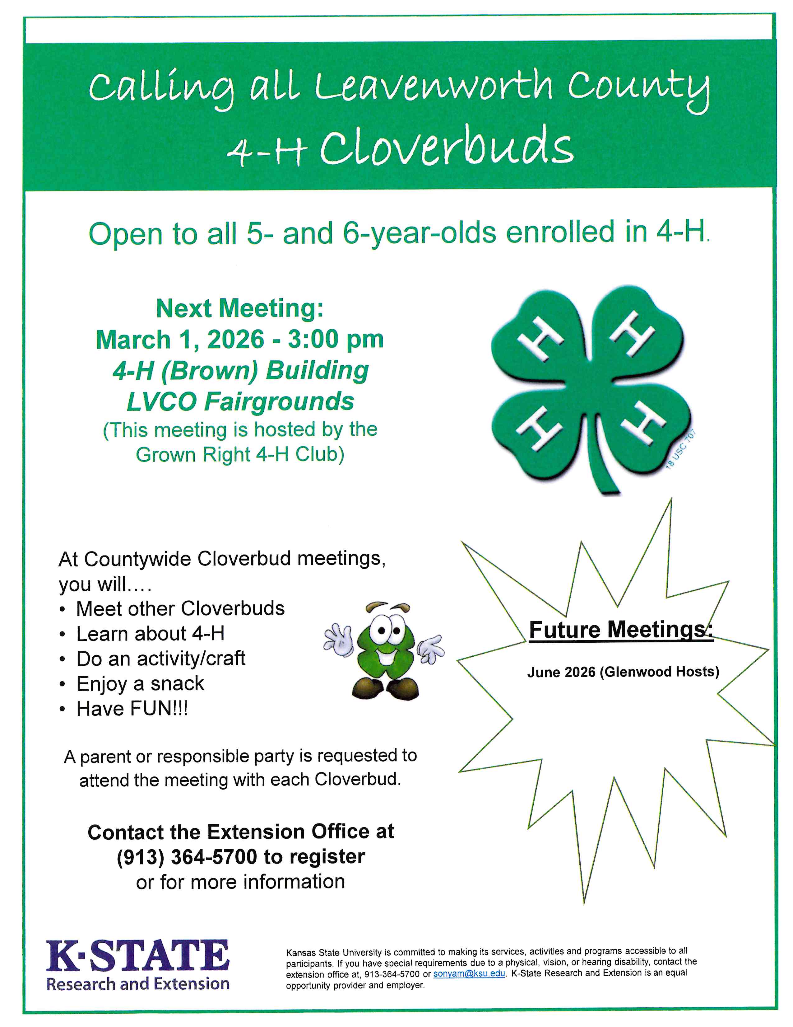 Countywide Cloverbuds