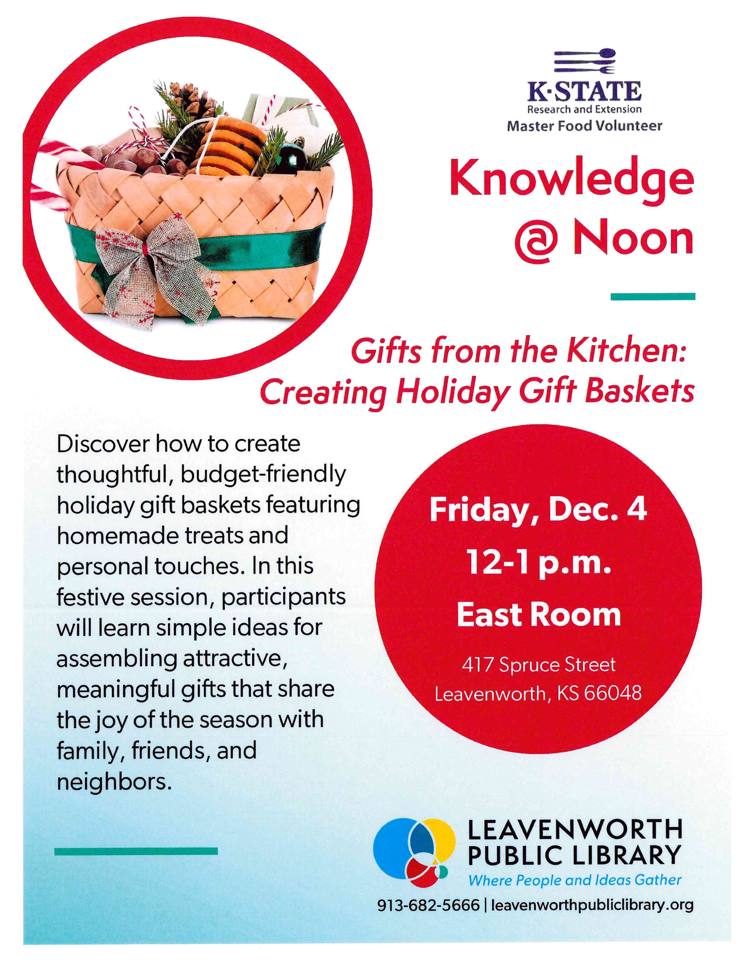 Creating holiday gift baskets